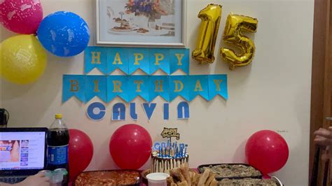 Calvin S Birthday Celebration Youtube