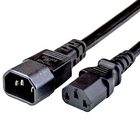 Buy 10a C14 C13 Power Cords Black