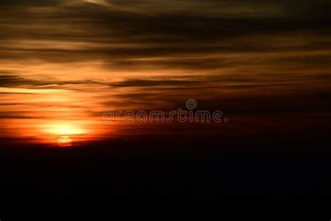 Sunset Over The Chilterns Stock Image Image Of Orange 92284525