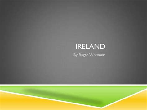 Ppt Ireland Powerpoint Presentation Free Download Id1638500