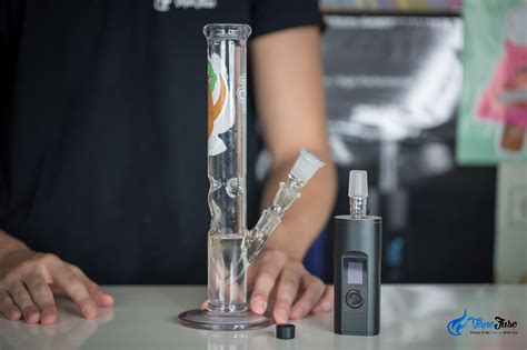 As soon as he learned. Using a Water Pipe with Your Portable Vape | VapeFuse Blog