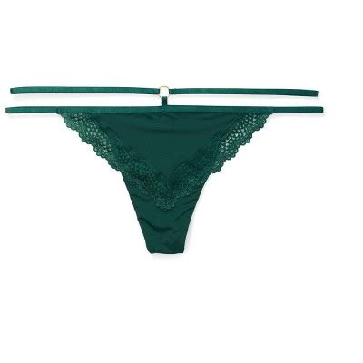 Adore Me Women S Marca Thong Panty M Ponderosa Pine Green Target