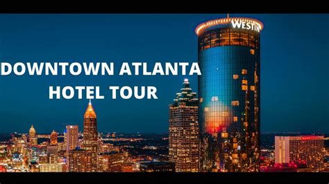 Westin Peachtree Plaza Hotel Atlanta Georgia Youtube