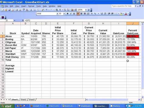 Microsoft Excel Spreadsheet Examples Riset