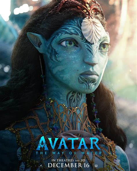 “avatar The Way Of Water” Character Posters Released What S On Disney Plus