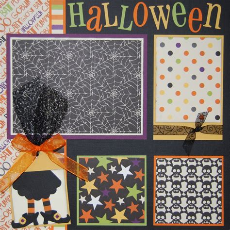 Mom And Me Scrapbooking Halloween Page Kits