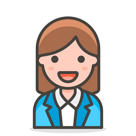 Worker Woman Office Icon Free Download On Iconfinder