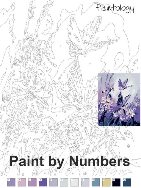 Color Beautiful Butterflies Paint By Numbers By Paintology 7299