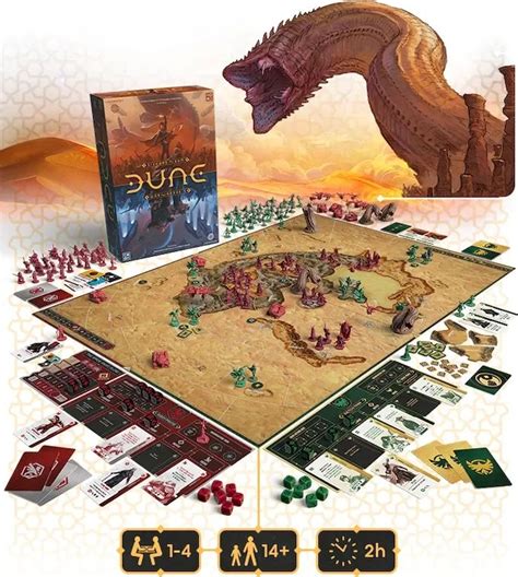 Dune War For Arrakis All In Kickstarter Preorder Team Board Game