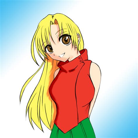 Anime Girl Colored By Shugo1818 On Deviantart