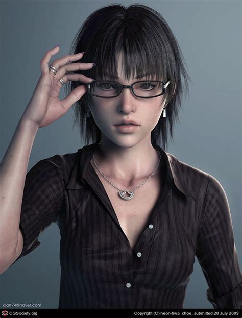 40 Most Beautiful 3d Woman Character Designs And Models Female