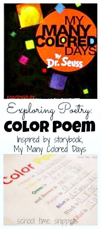 Free Color Poem Template For Kids Poetry For Kids Poem Template Dr