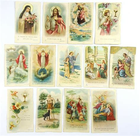 Pin On Vintage Holy Cards