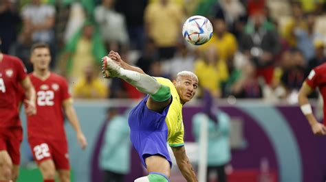 Brazils Richarlison Nets Deft World Cup Goal On Scissor Kick Video