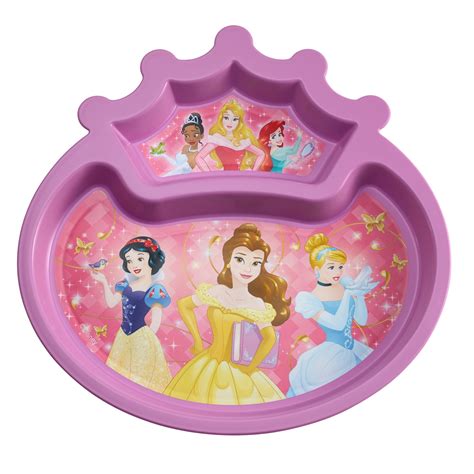 Disney Princess Toddler Plate Sectioned Plate
