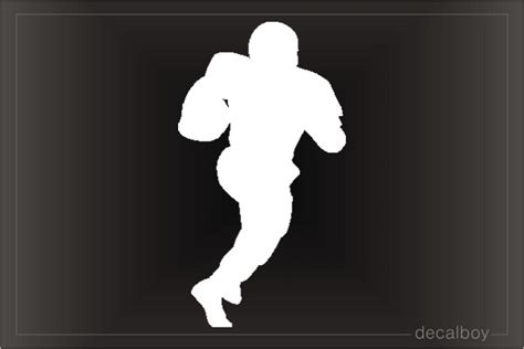 Football Player Decal