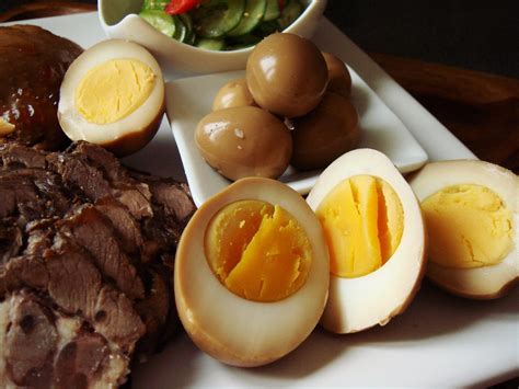 See more ideas about recipes, eat, food. Soy Sauce Marinated Eggs & Quail Eggs 鹵蛋 | Recipe at ...