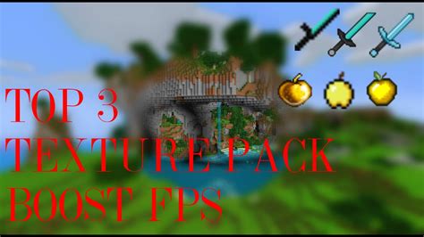 Fr Top 3 ★ Textures Pack Pvp Fps Boost ★ Minecraft Youtube