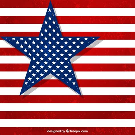 American Flag Stars Vector At Collection Of American
