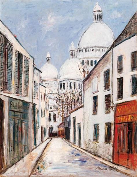 Le Sacré Coeur De Montmartre De Maurice Utrillo 1883 1955 France