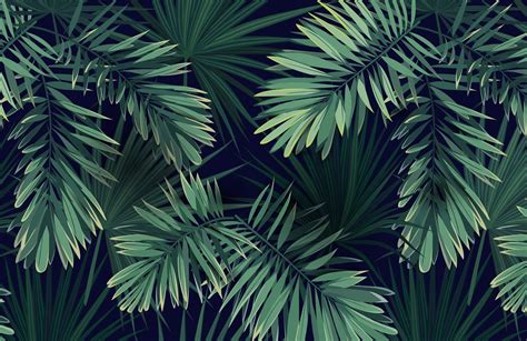 Welcome A Fresh Tropical Vibe Into Your Space With The Green Tropical