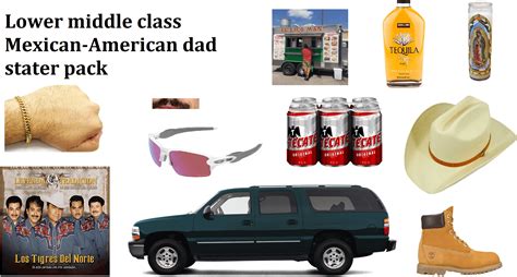 Lower Middle Class Mexican Dad Starter Pack Rstarterpacks