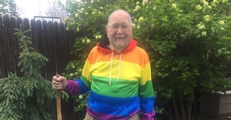 Grandpa Comes Out As Gay 90 Year Old Grandpa Comes Out As Gay During