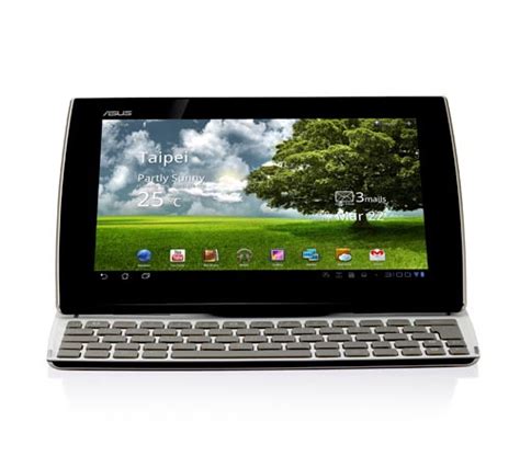 Asus Eee Pad Slider Sl101 Android Tablet With Built In Keyboard Gadgetsin