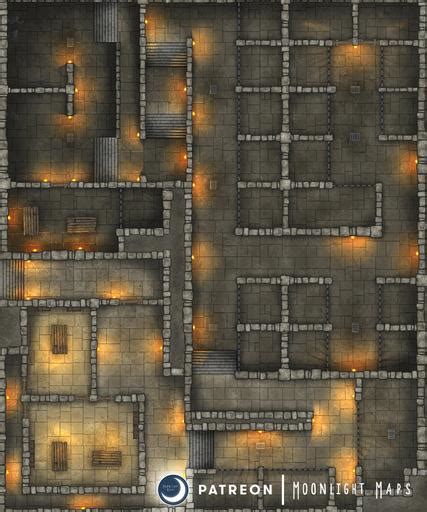 Dungeon Prison Roll20 Marketplace Digital Goods For Online Tabletop