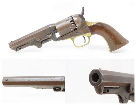 Post Civil War Antique Colt Model 1849 Pocket 31 Cal Percussion