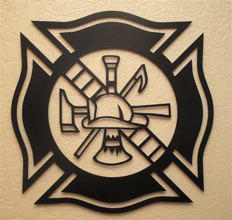 Fire Maltese Cross Clip Art 101 Clip Art