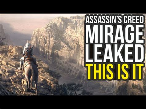 Leaked Assassins Creed Mirage Key Art Features The Forty Thieves