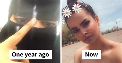 Saudi Girl Compares Pics With And Without A Niqab To Celebrate Being