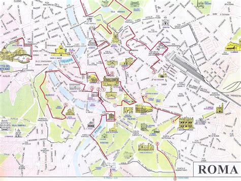 Mappa Di Roma Interattiva