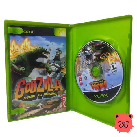 Godzilla Destroy All Monsters Melee Video Game For The Original Xbox