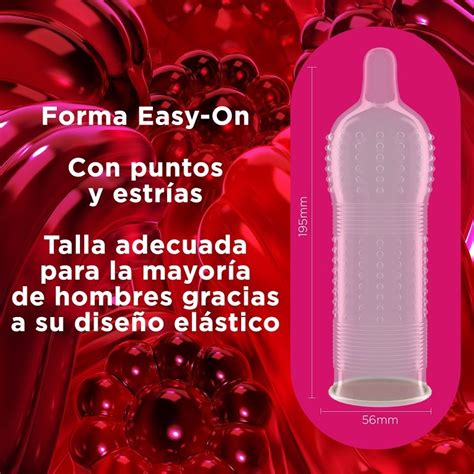 Condones Durex Preservativos Dame Placer Con Puntos Y Estr As Unidades