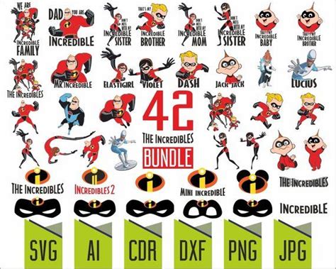 Incredibles Svg The Incredibles Svg Mickey Mouse Svg Disney Svg