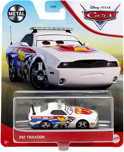 Disney Pixar Cars Cars 3 Metal Pat Traxson 155 Diecast Car Mattel Toys