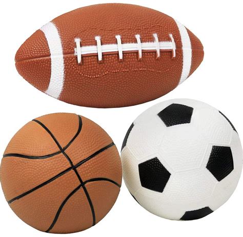 Click N Play Pack Of Mini Sports Pack Ball Football Soccer Ball