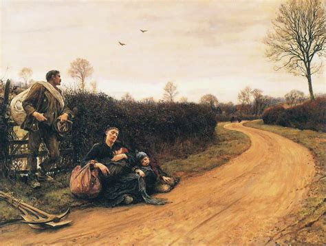 Victorian British Painting Sir Hubert Von Herkomer Realism Art Time