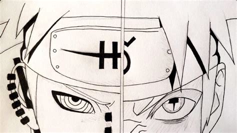 Draw Pain And Naruto Naruto Amino