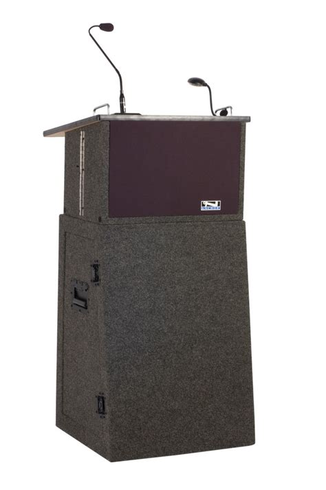 Acclaim Portable Lectern W Mic Light And Stand Rent All Plaza Of