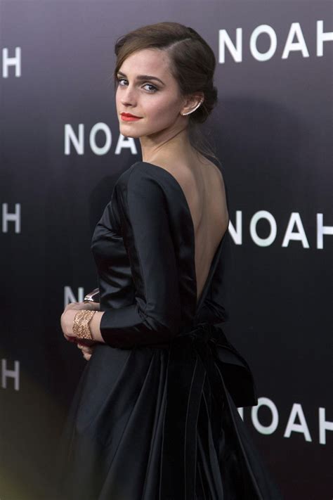 Emma Watson At Noah Premiere In New York Hawtcelebs