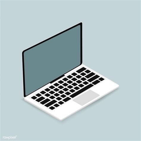 Computer Icon Vector Free At Collection Of Computer