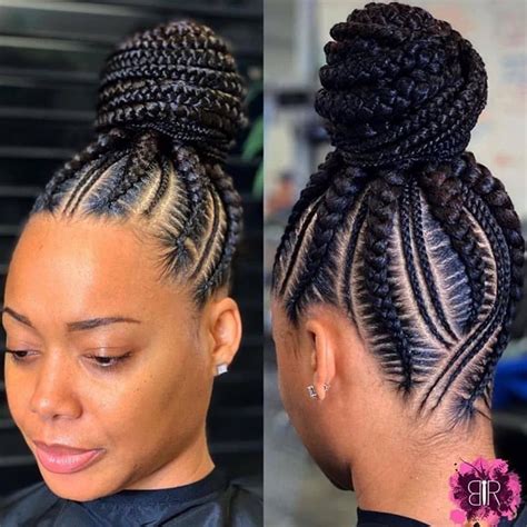 Pin By Jessica Foster On Beautiful Black Women In 2020 Feed In Braids
