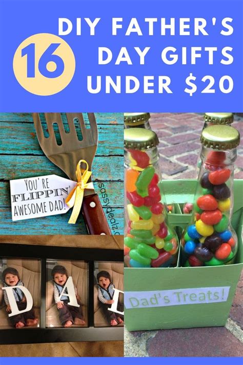 16 Diy Fathers Day Ts Under 20 Kids Can Help Too Fathers Day