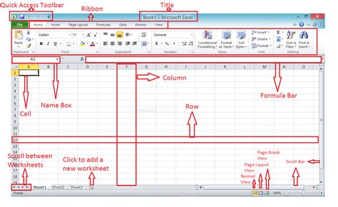 Fitur Fitur Yang Ada Di Lingkungan Microsoft Excel Beserta Fungsinya