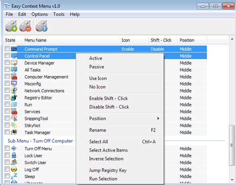 Easy Context Menu Adds Dozens Of Commands To Windows Explorers Context