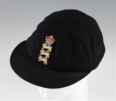 Mullocks Auctions Cricket England Cricket Cap Official Player