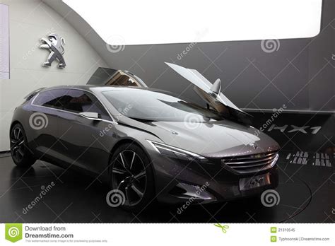Peugeot Hx Concept Car Editorial Image Image Of Frankfurt